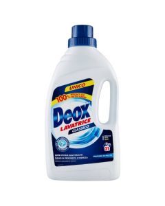 Деокс Класико, течен перилен препарат за бели дрехи, 21 пранета 1 л.